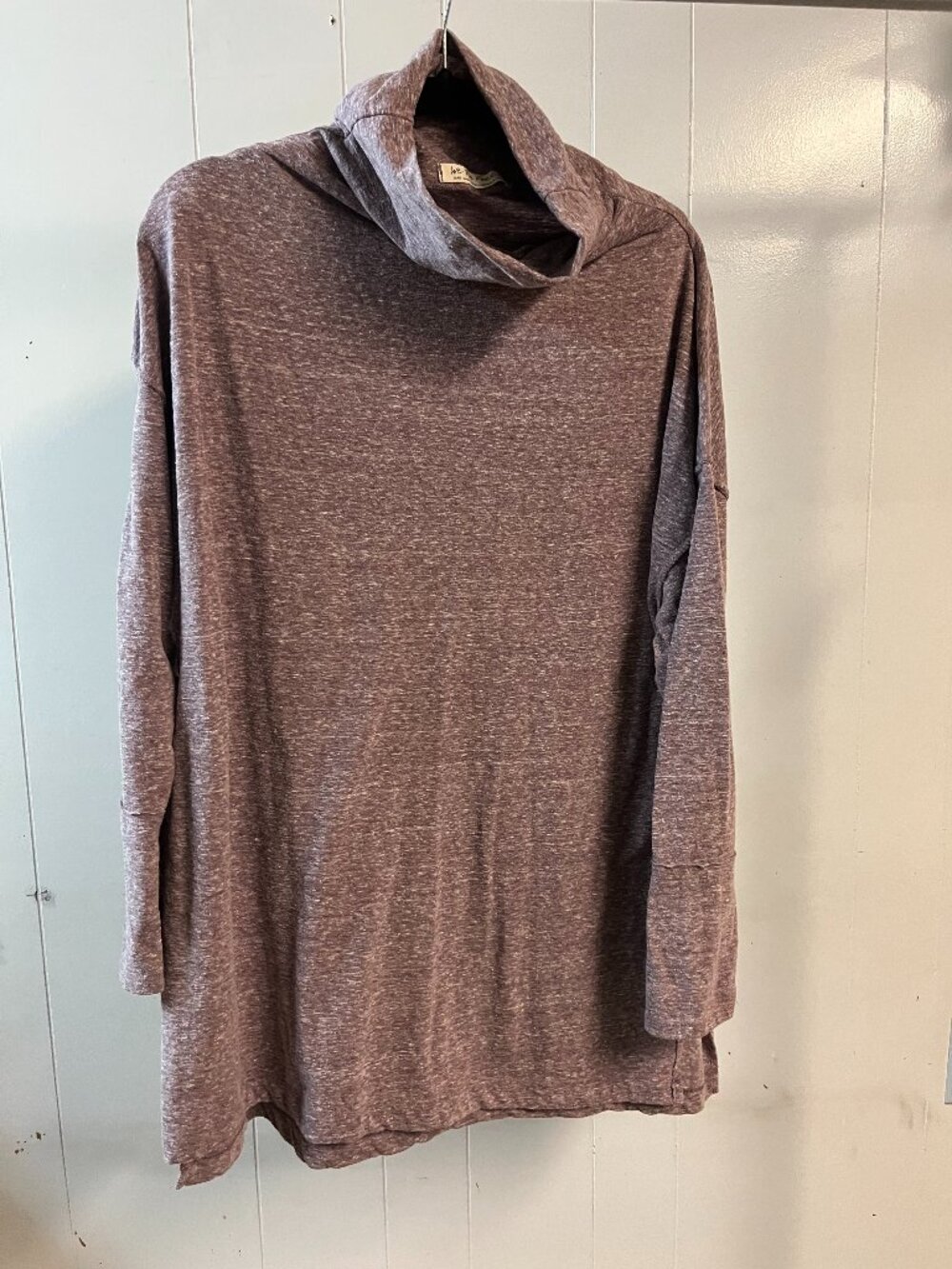 Free People We The Free Oversized Cowl Neck Tunic Top Size S